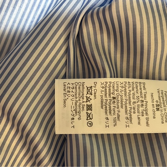 NWT! J. CREW DOUBLED BUTTON BLAZER IN LT KHAKI, BRICK RED. FULL LINING, PLUS 24 - Picture 7 of 15